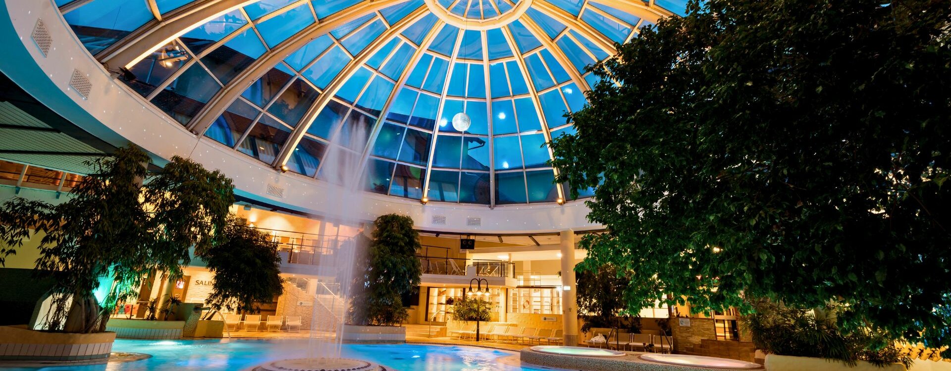 Wasserwelt der Westfalen Therme beim Vital Hotel