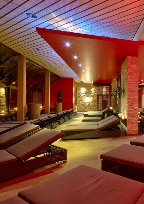Asia Ruhelounge in der Westfalen-Therme
