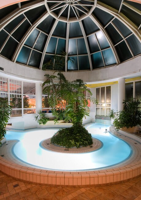 Wasserwelt in der Westfalen-Therme