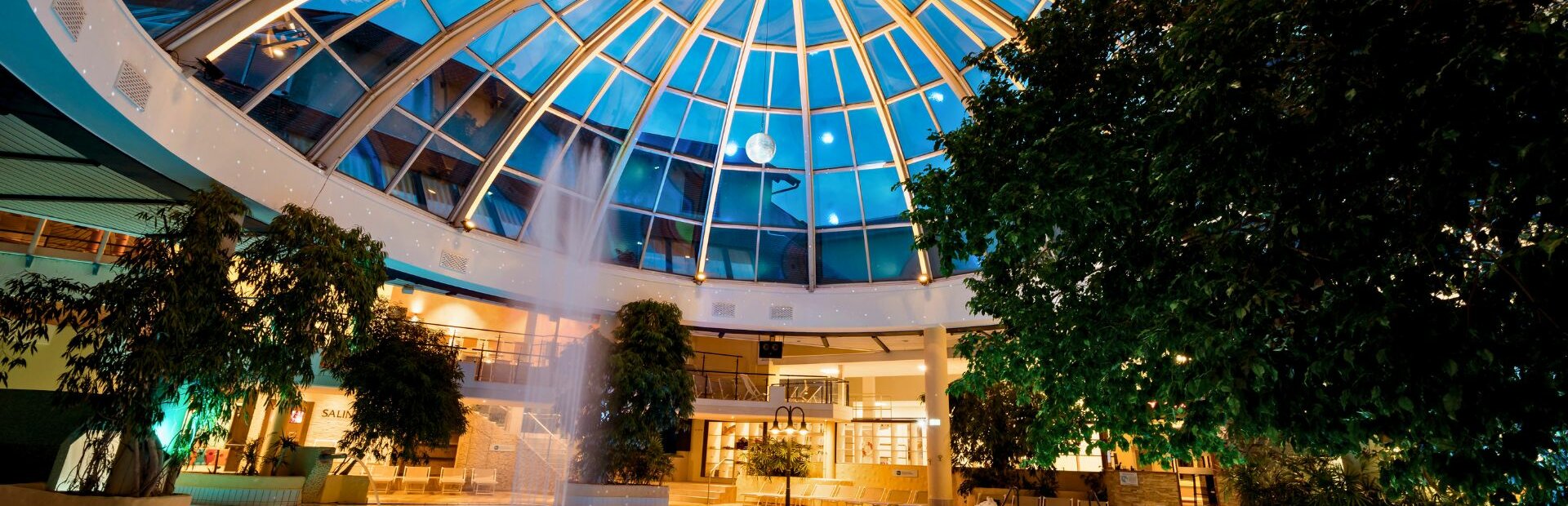 Wasserwelt der Westfalen Therme beim Vital Hotel