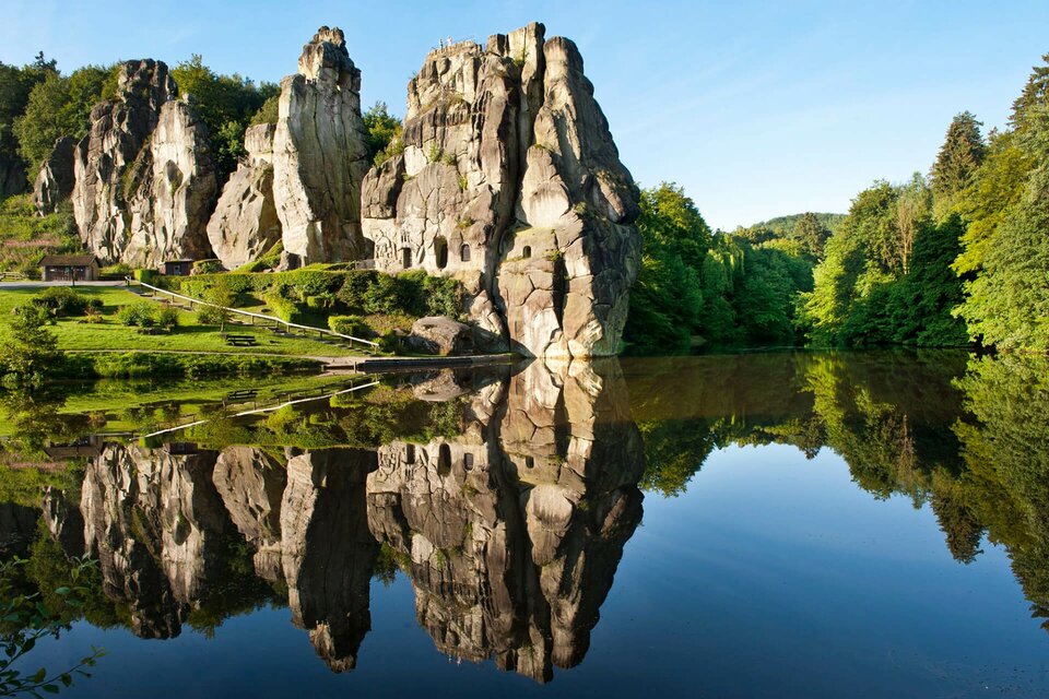 Externsteine in Bad Lippspringe
