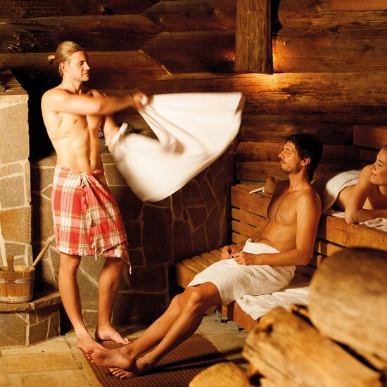 Sauna in der Westfalen-Therme
