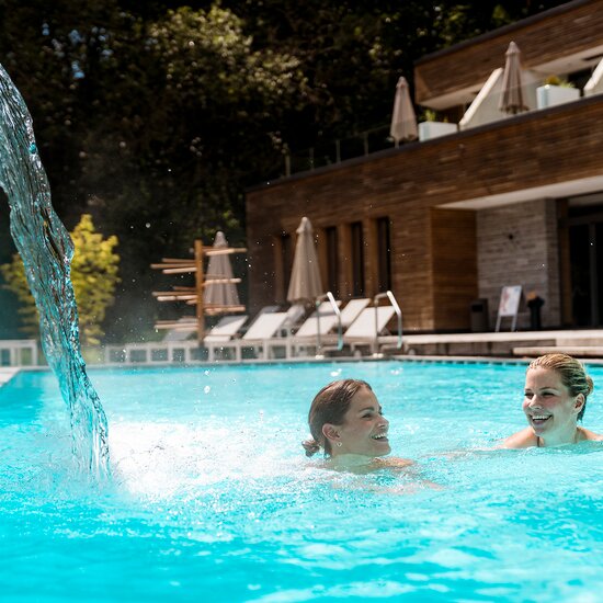 Thermal-Wald-Freibad in der Westfalen-Therme Thermal-Wald-Freibad in der Westfalen-Therme