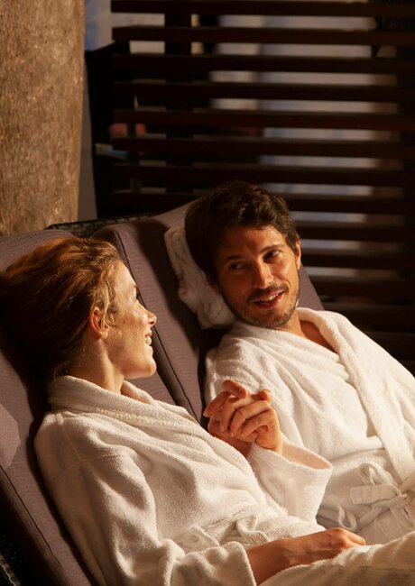 Asia Ruhelounge in der Westfalen-Therme