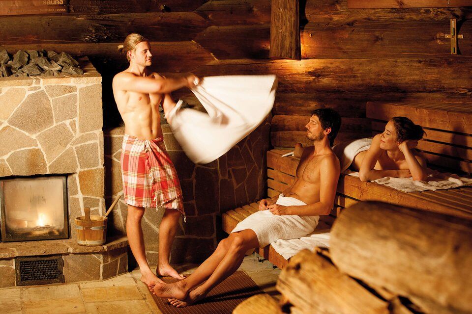 Sauna in der Westfalen-Therme